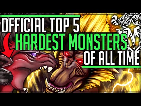 The Official Top 5 Hardest Monsters in All of Monster Hunter! (Discussion/Vote/Iceborne) #mhw
