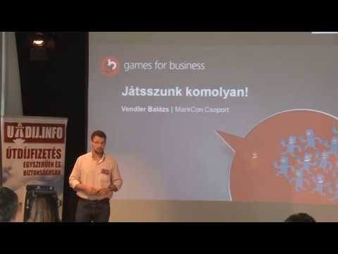 Innoworld Konferencia: Vendler Balázs - Játsszunk komolyan!