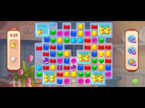 [Gameplay] Homescapes - Level 1285 (No Boosters)