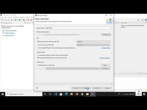 First Java Program In Eclipse Ide In Urdu