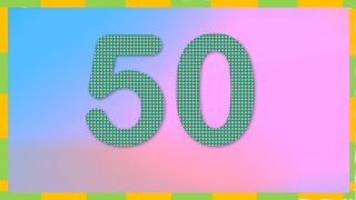 Kids Study Box | Counting 1-50 | Learn to count to 50 Numbers for Kids, Toddlers & Preschool