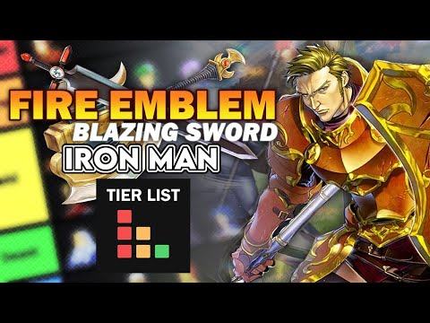 I made a USEFUL Tier List for FE7 Iron Man Runs