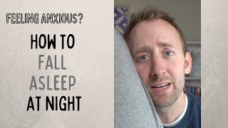 Anxious? How to fall asleep at night! #shorts