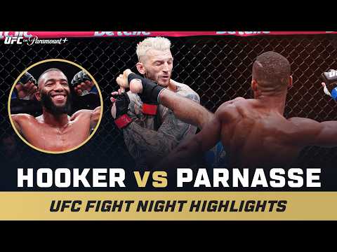 Video: ROUND 1 TKO 😳 | Dan Hooker vs. Salahdine Parnasse | UFC Fight Night Mini Fight Highlights
