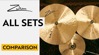 Video thumbnail for Zultan Cymbals | All Sets Comparison | Which one to choose? by Zultan - The Cymbal Brand