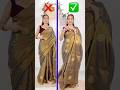 How To Fix Your Open Pallu Perfectly Sareedraping Fashion