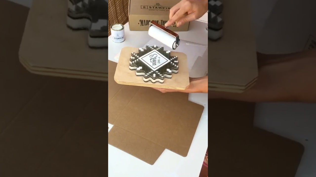 Artisanal Quality ✨ in Every Print 🖋️ with Custom Stamps #shorts #youtubeshorts #viral