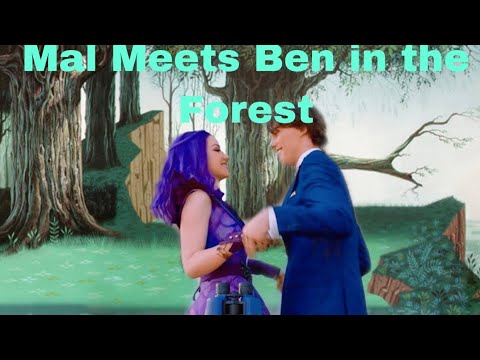 Mal Meets Ben in the Forest