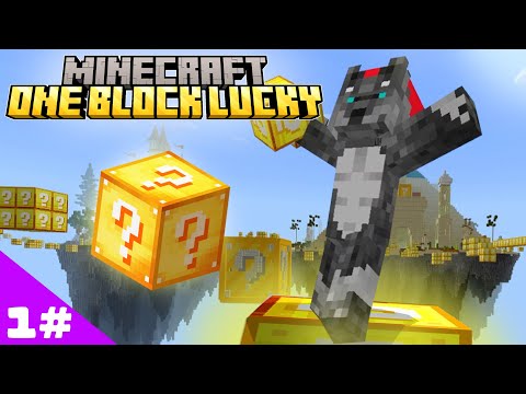 INSANE LUCK! Lobo Minecraft's Ultimate Lucky Block Start