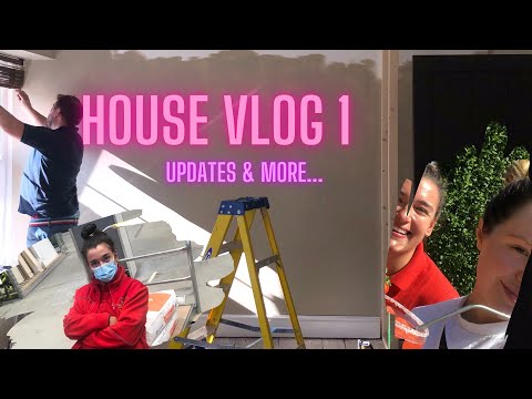 HOUSE VLOG 1 & UPDATES | Laura sets the garden on fire?!