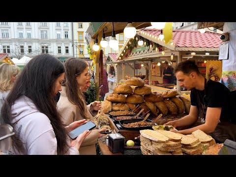 Easter Market in Krakow, Poland. Food, Vibes and Polish Traditions! Polish Street Food!!
