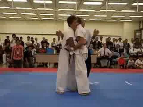 33 Shidokan Open. Kumite Final. R.Iksanov vs Yoshi Wada (14.10.2013) Yokohama, Japan