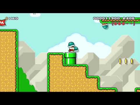 Showcase - Super Mario Maker World - Buzzy Basin 3 by bunny