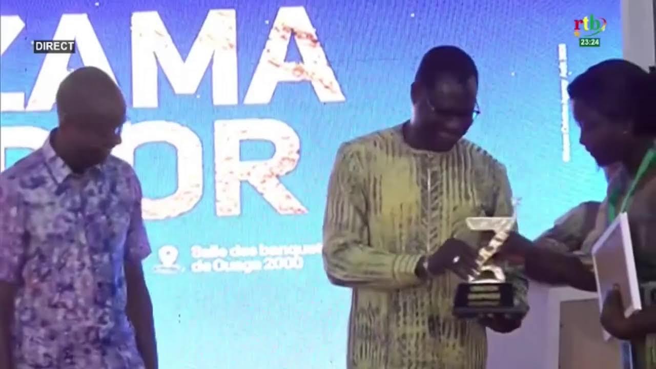 RTB- Cérémonie de distinction « ZAMA D’OR »