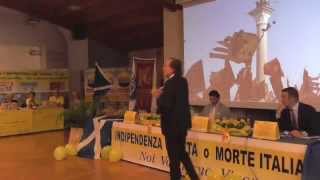 preview picture of video 'Alessio Morosin di Indipendenza Veneta a San Zenone degli Ezzelini (TV) il 18/09/14'