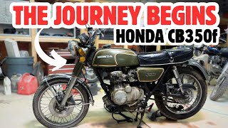 Saving a 1972 Honda CB350 Four in One of Honda’s Best Colors Ever