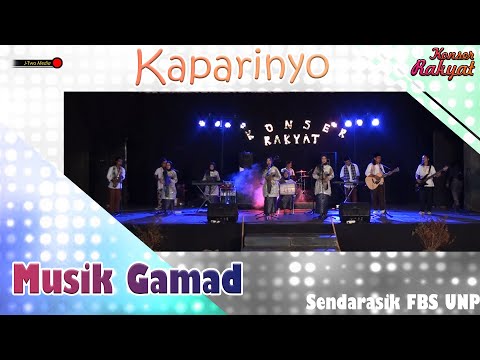 KAPARINYO - UAS Lagu GAMAD - Sendratasik UNP