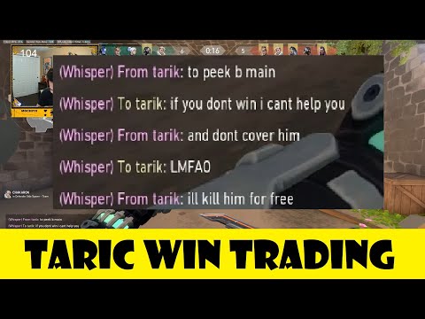 Taric match fixing XD