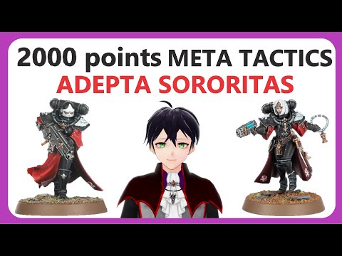 The Strongest Adepta Sororitas 2000 point Army Lists in 40k 10th edition