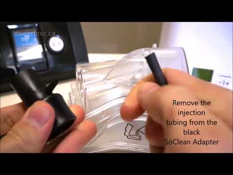 How To Setup the SoClean2 with Resmed Airsense10 Adapter