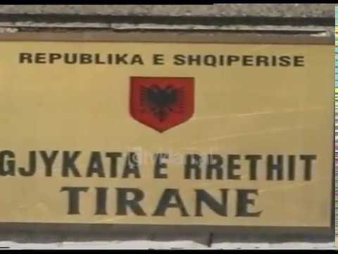 Gjykata e Rrethit Tirane le nje muaj ne burg Marjan Gryken (14 Nentor 1998)