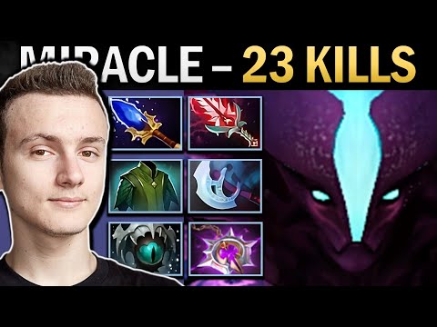 Spectre Gameplay Miracle with Bloodthorn and 24 Kills - Dota Ringmaster