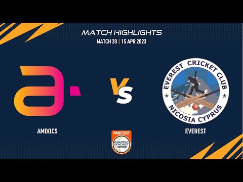 Match 28 - AMD vs EVE | Highlights | FanCode ECS Cyprus | 15 Apr 2023 | ECS23.195