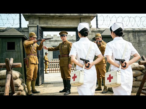 A female agent disguises as a doctor,infiltrates Japanese camp,and kills 500 guards to free hostages