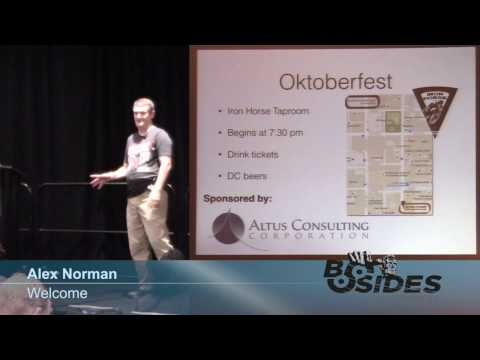 BSides DC 2016 - Opening