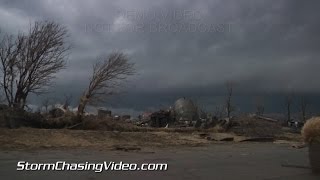 preview picture of video '4/9/2015 Rochelle, IL Tornado Damage & HP Tornado Clinton, IA'