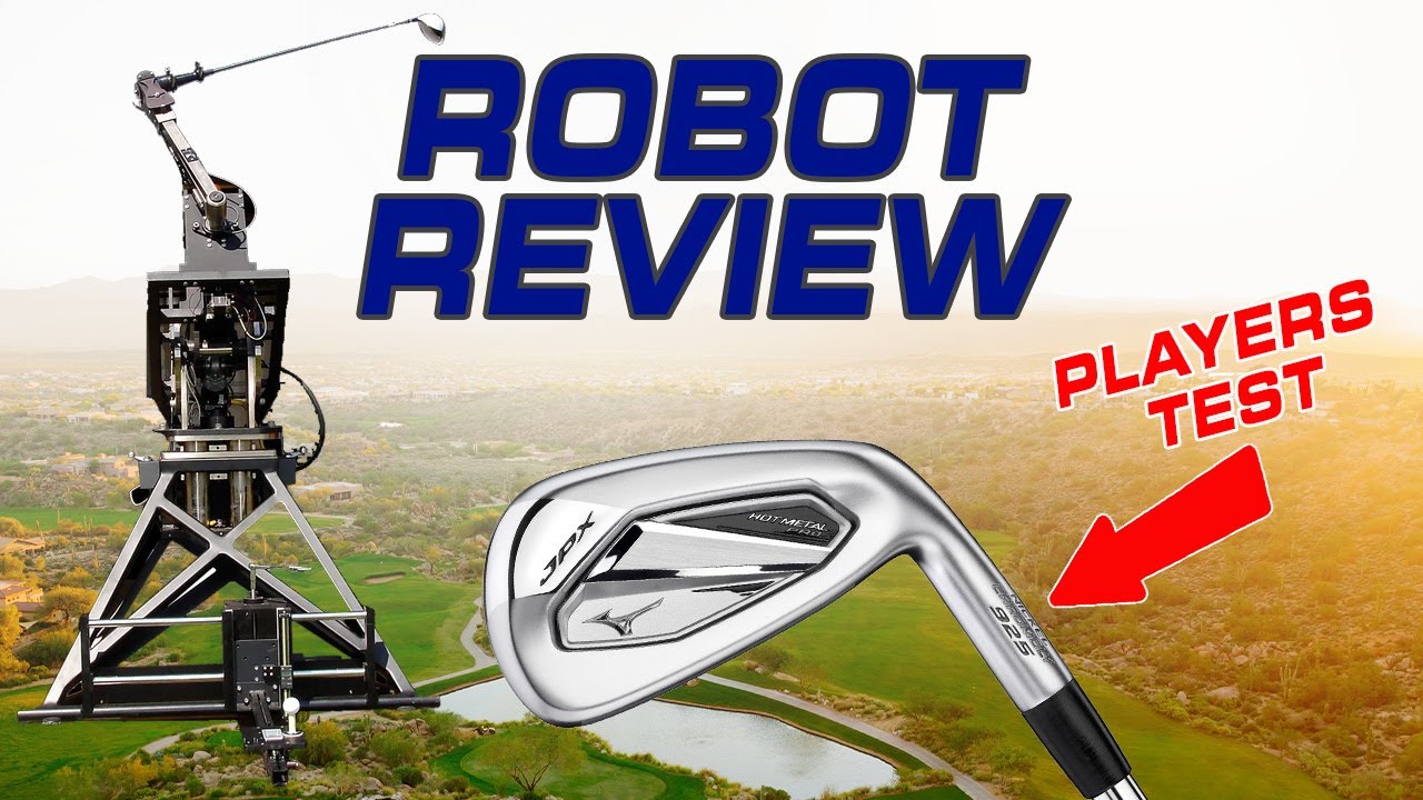 Mizuno JPX Hot Metal 925 Pro 7 Iron Robot Tested Video