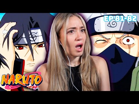 ENTER ITACHI!! - NARUTO Episode 81 & 82 REACTION