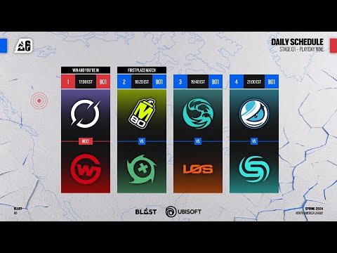 BLAST R6 | North American League 2024 - Stage 1 - Playoffs Day 1