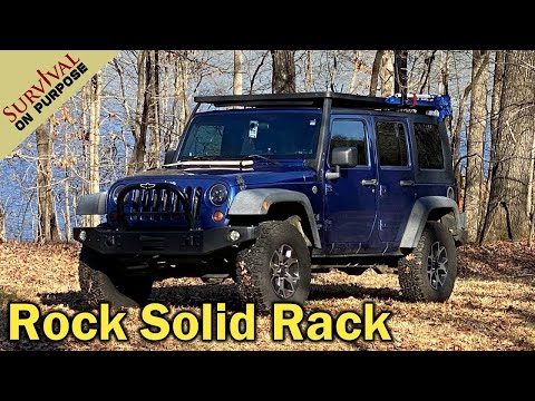 Front Runner Off Road Roof Rack - Survival 4x4 Jeep Wrangler Project