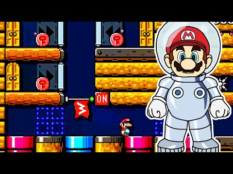 Super Mario Maker 2 🔧 Red Coins in Space 🔧 CrabsPinch