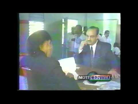 Noticentro-Telecentro Canal 13-Eduardo Guerrero y Lissette Selman 1996
