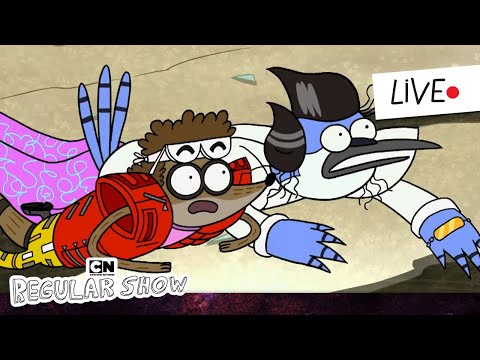 🎮 Regular Show LIVE: Crazy Park Shenanigans with Mordecai & Rigby 🎧💥