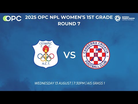 Capital Football OPC NPL Women's 1st Grade Round 7 - Canberra Olympic FC vs Canberra Croatia FC