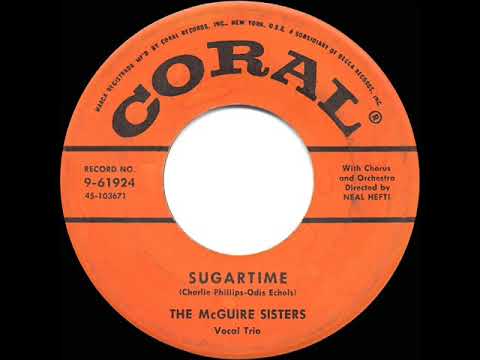 1958 HITS ARCHIVE: Sugartime - McGuire Sisters (a #1 record)
