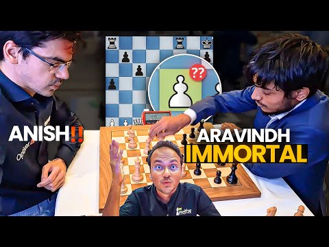 Aravindh Chithambaram's Immortal | Anish Giri vs Aravindh | Prague Masters 2025