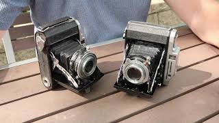 Konica Pearl Folding Cameras