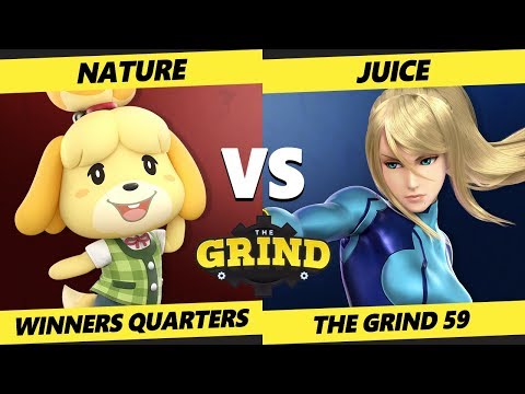 Smash Ultimate Tournament - Nature (Isabelle) Vs. Juice (ZSS) SSBU The Grind 60 Pools