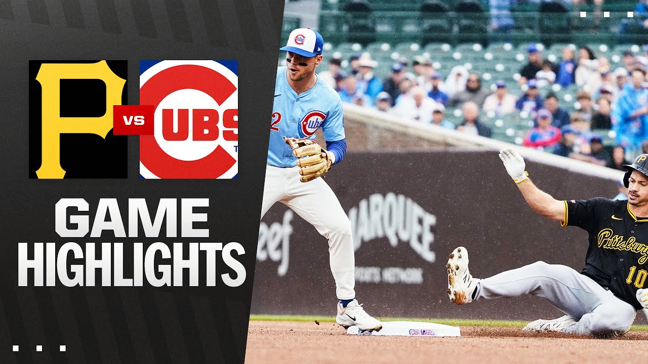 Pirates vs. Cubs Game Highlights (6/13/25) | MLB Highlights