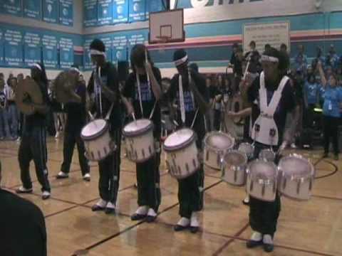 Regan high school drumline