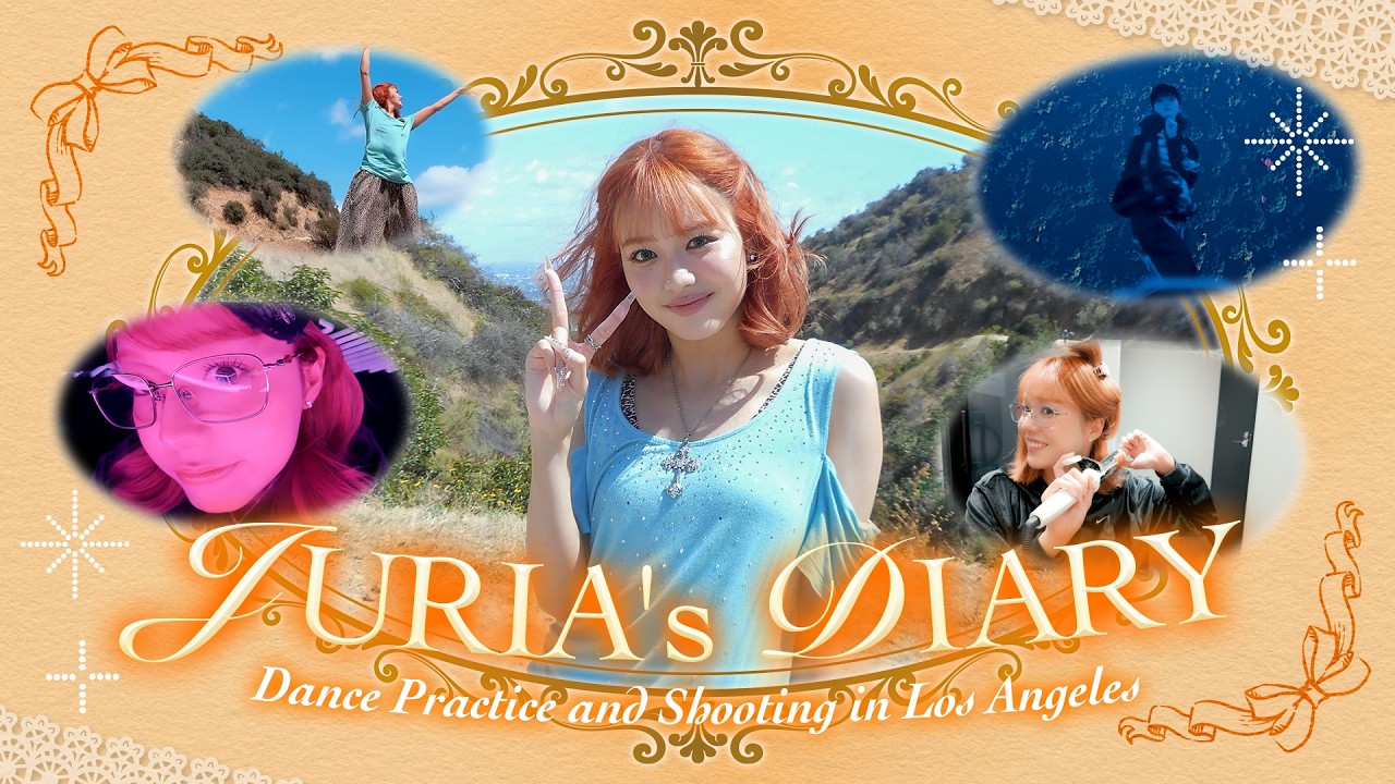 JURIA's Diary (Dance Practice & Shooting in Los Angeles)