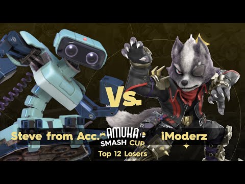 The Amuka Smash Cup - Steve From Accounting (R.O.B.) Vs. 716 | iModerz (Wolf) Losers Top 12