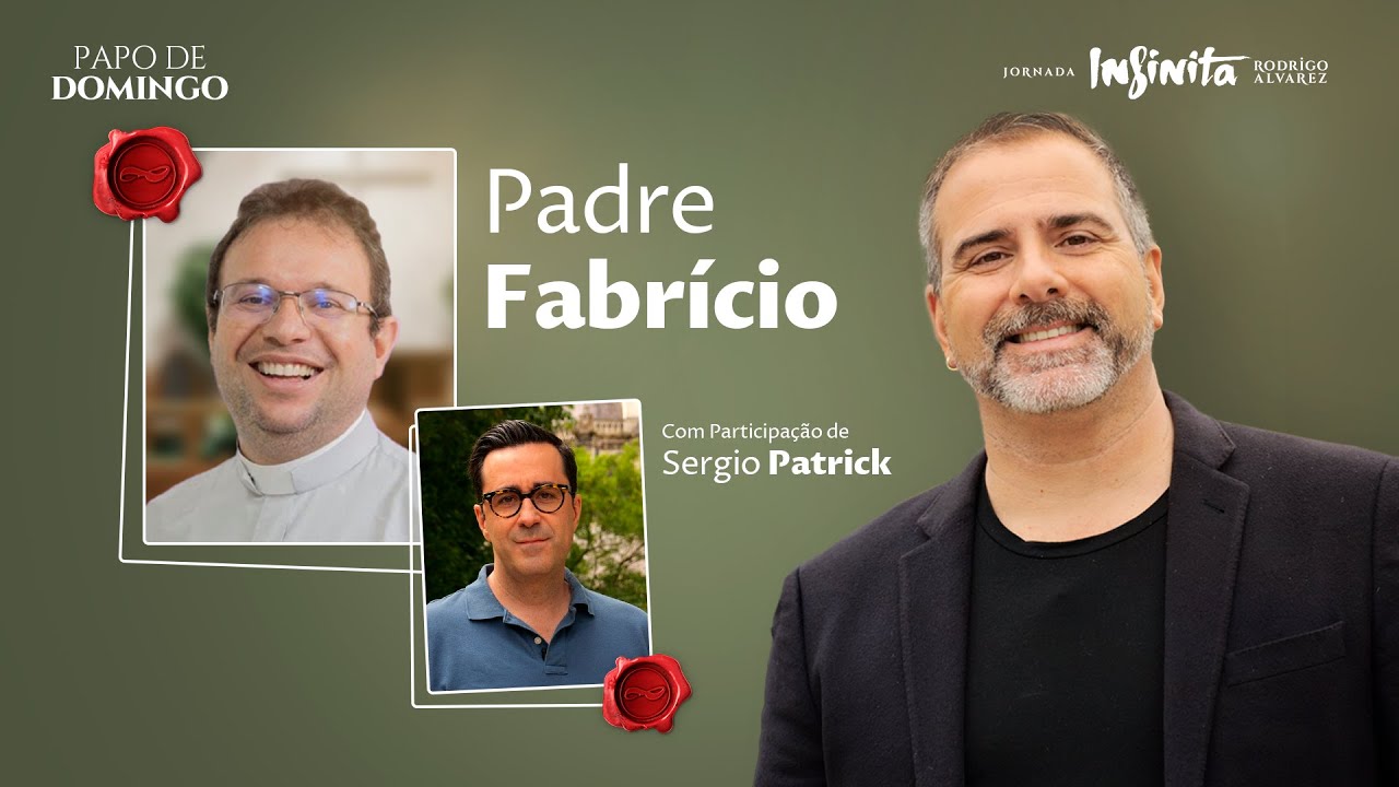 PAPO DE DOMINGO - Papo com Padre Fabrício, pregador que leva multidões ao Sertão do Cariri, Paraíba