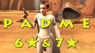 Star Wars Galaxy of Heroes - Unlocking Padme (6 & 7 Star)