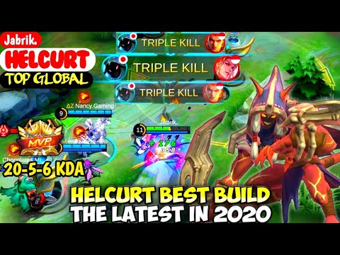 HELCURT BEST BUILD IN 2020 | TOP GLOBAL HELCURT Jabrik. - MOBILE LEGENDS