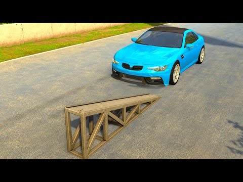 High Speed Flip Ramp Crashes - BeamNG DRIVE